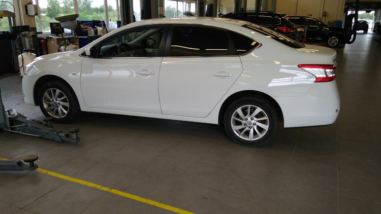 Nissan Sentra 2015 — чип-тюнинг во Владивостоке