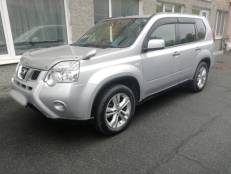 Nissan Xtrail 2000cc — отключение и удаление катализаторов
