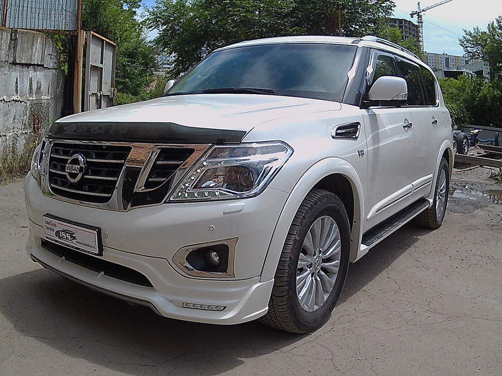 Nissan Patrol Y62 — решение проблем с катализатором и прирост мощности
