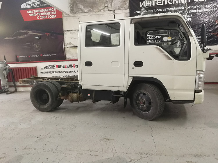 Isuzu ELF 4JJ1 программное удаление сажевого фильтра