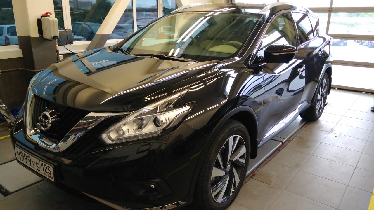 Nissan Murano 2018 — чип тюнинг во Владивостоке