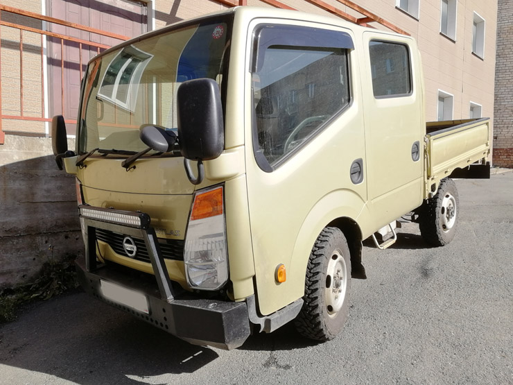 Nissan Atlas 2013 программное отключение DPF