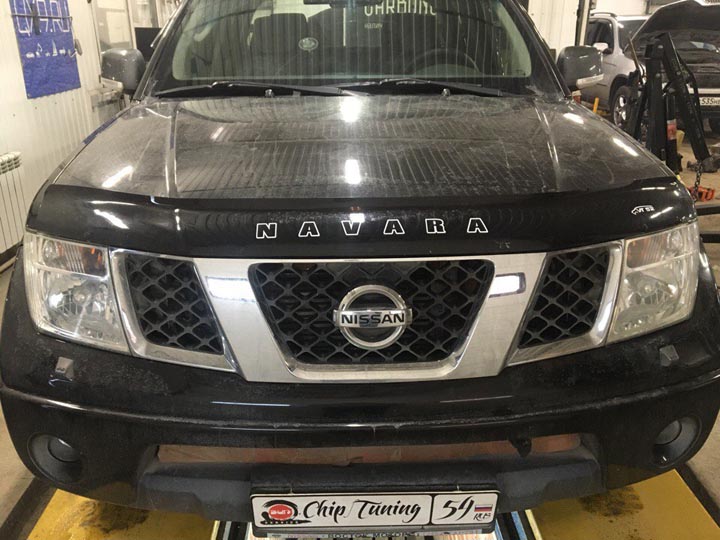Чип-тюнинг Nissan Navara в Новосибирске