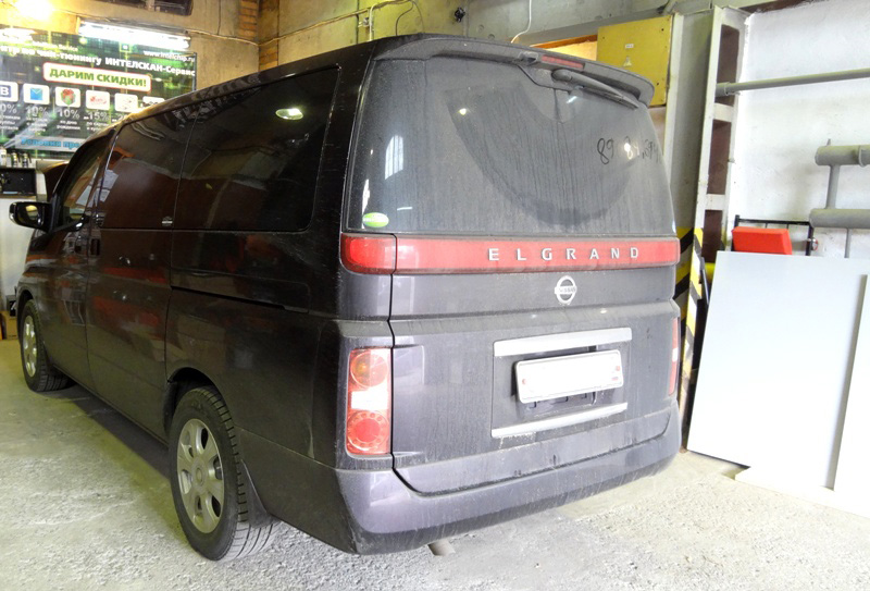 Nissan Elgrand — Чип-тюнинг и EURO2
