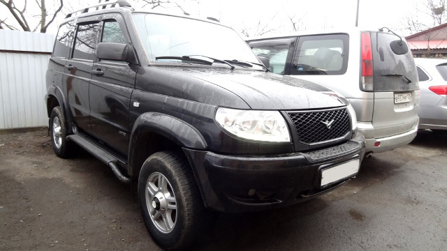 UAZ PATRIOT — три авто на чип-тюнинг