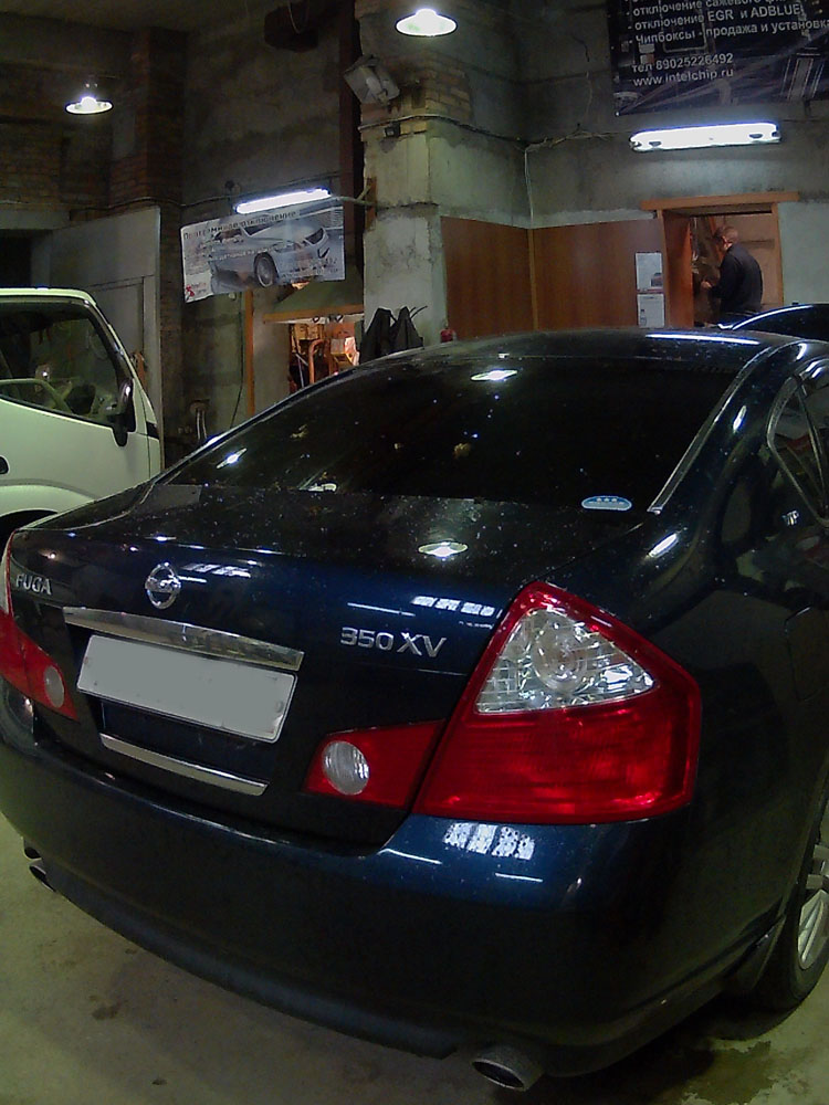 Чип-тюнинг Nissan Fuga 3500cc